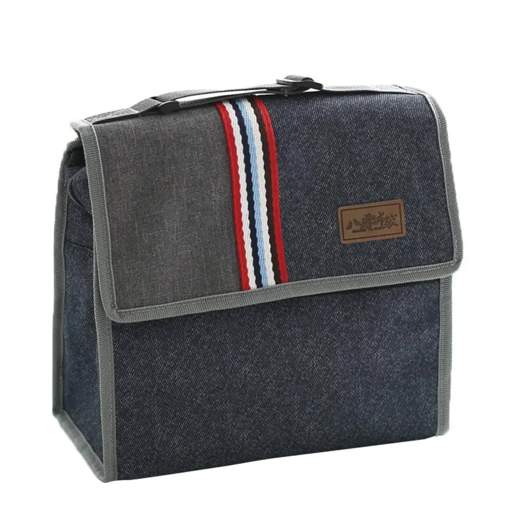 

new aluminum foil insulation bag students children lunch bag lunch box lunch insulation bag square