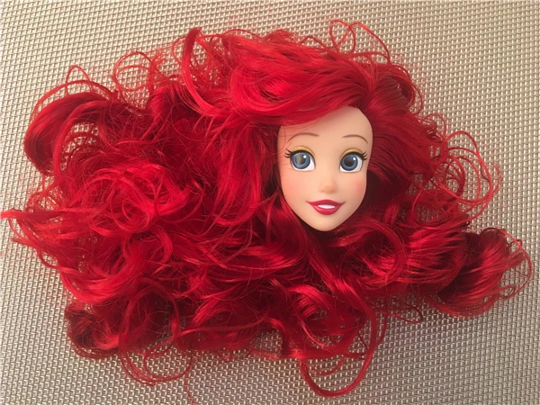 Полуночная маскарадная кукла Малефисента голова Рапунцель укорененные волосы