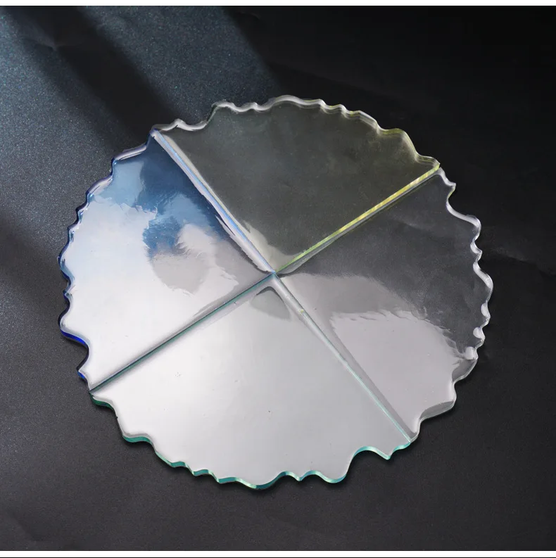 1 шт. прозрачный коврик для чашки из силикона, форма для самостоятельного изготовления, формы для УФ-эпоксидной смолы, декоративное ремесло оптом.