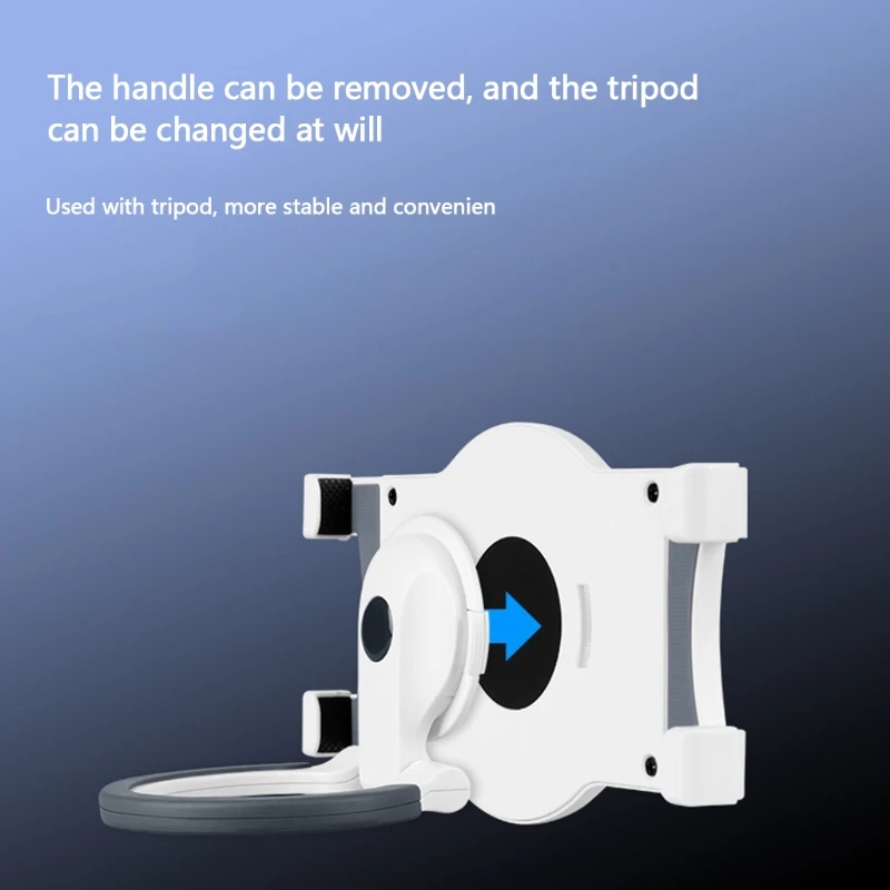 

K92F 360° Rotation Universal Tablet Holder Stand Multi-function Desk＆Wall Bracket Covenient Compatible with 7-10 in Tablets