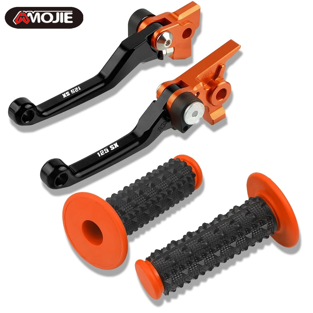 

125SX Motocross Non-slip Hand Grips Handlebar FOR 125SX 2009 2010 2011 2012 2013 2014 2015 Dirt Bike Brake Clutch Levers 125 SX