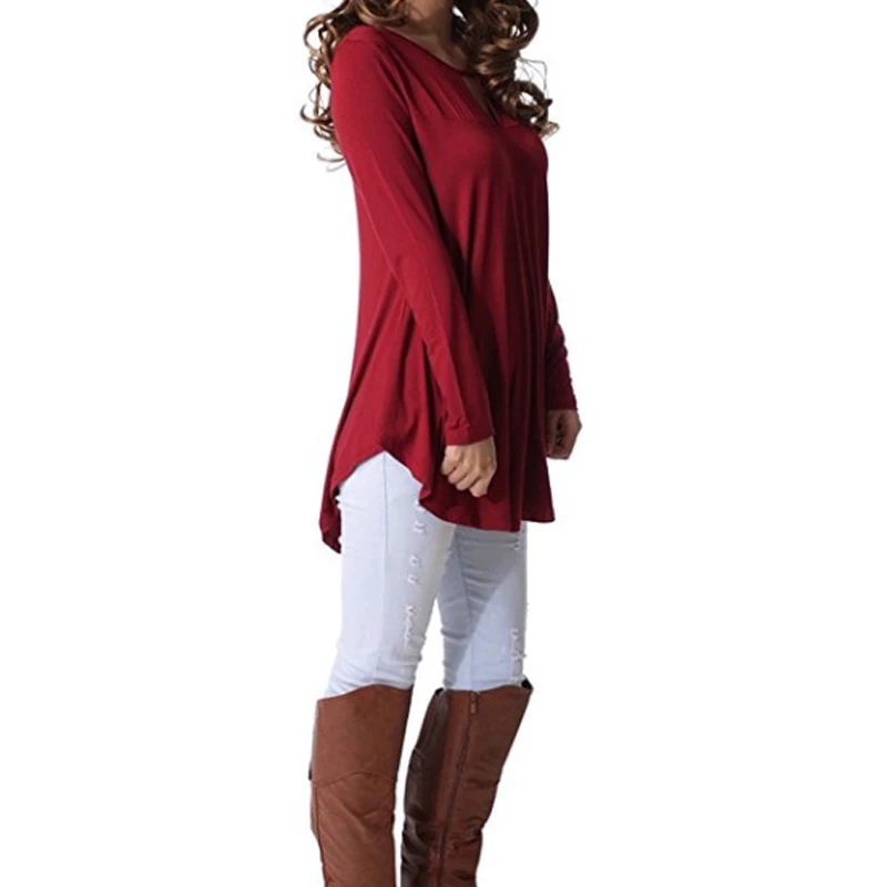 Одежда для беременных модная повседневная свободная футболка женщин однотонные