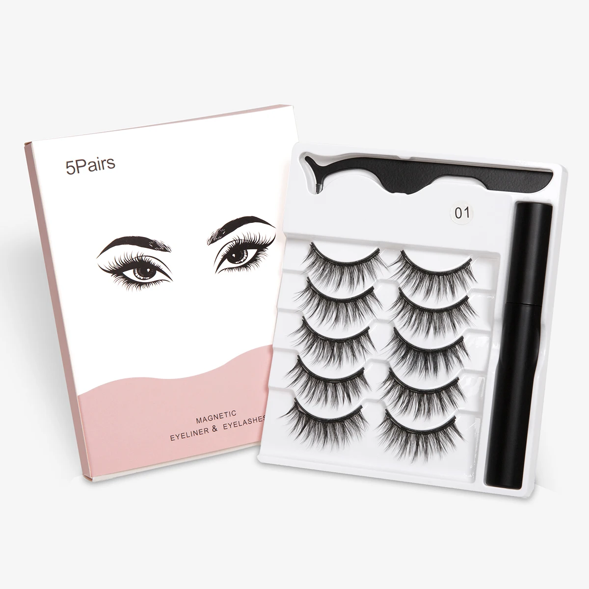 SEXYSHEEP 5 магнитов для ресниц магнитная жидкая подводка глаз накладные ресницы и