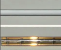 

Быстрый двойной трубчатый нагревательный элемент из стекла средней волны