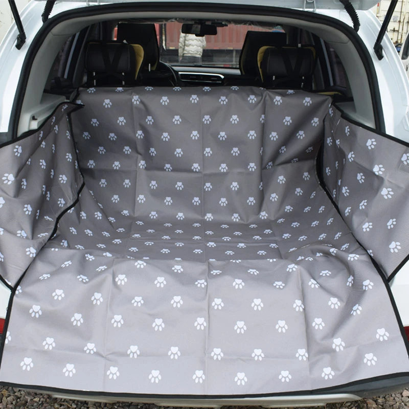 売る Agn-車用の安全メッシュマット,ジッパーとポケット付きのリア保護シート,旅行用