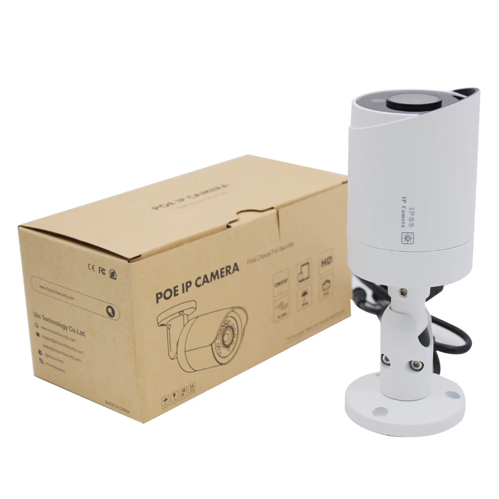 Ip-камера Anpviz 5MP 3X Zoom POE Bullet с аудио-камерой для дома/улицы защищающая от