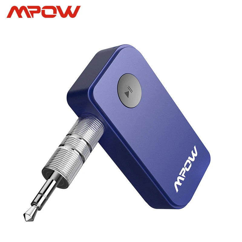 Беспроводной bluetooth приемник Mpow с разъемом 3 5 мм аудио музыкальный ресивер кабелем