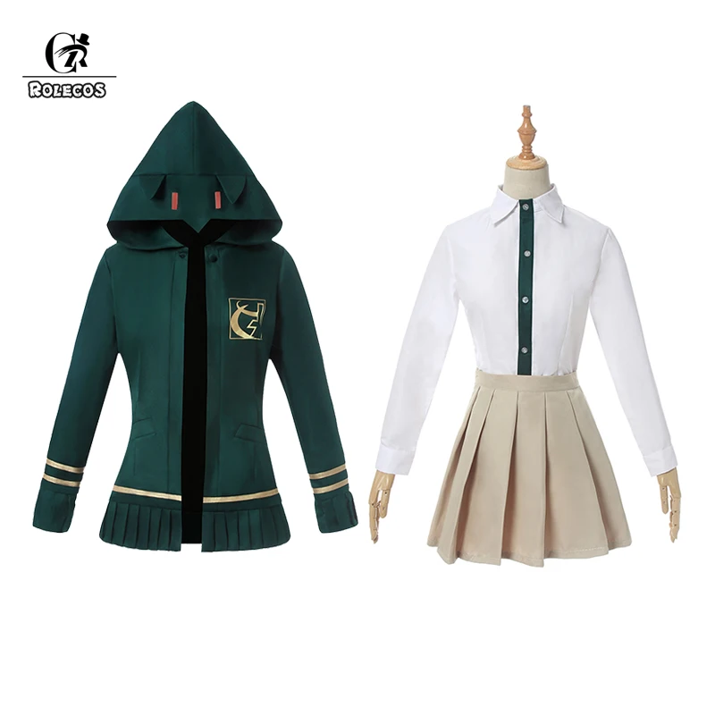 Женский костюм для косплея ROLECOS Danganronpa косплей-костюм из аниме данганронпа Нанами