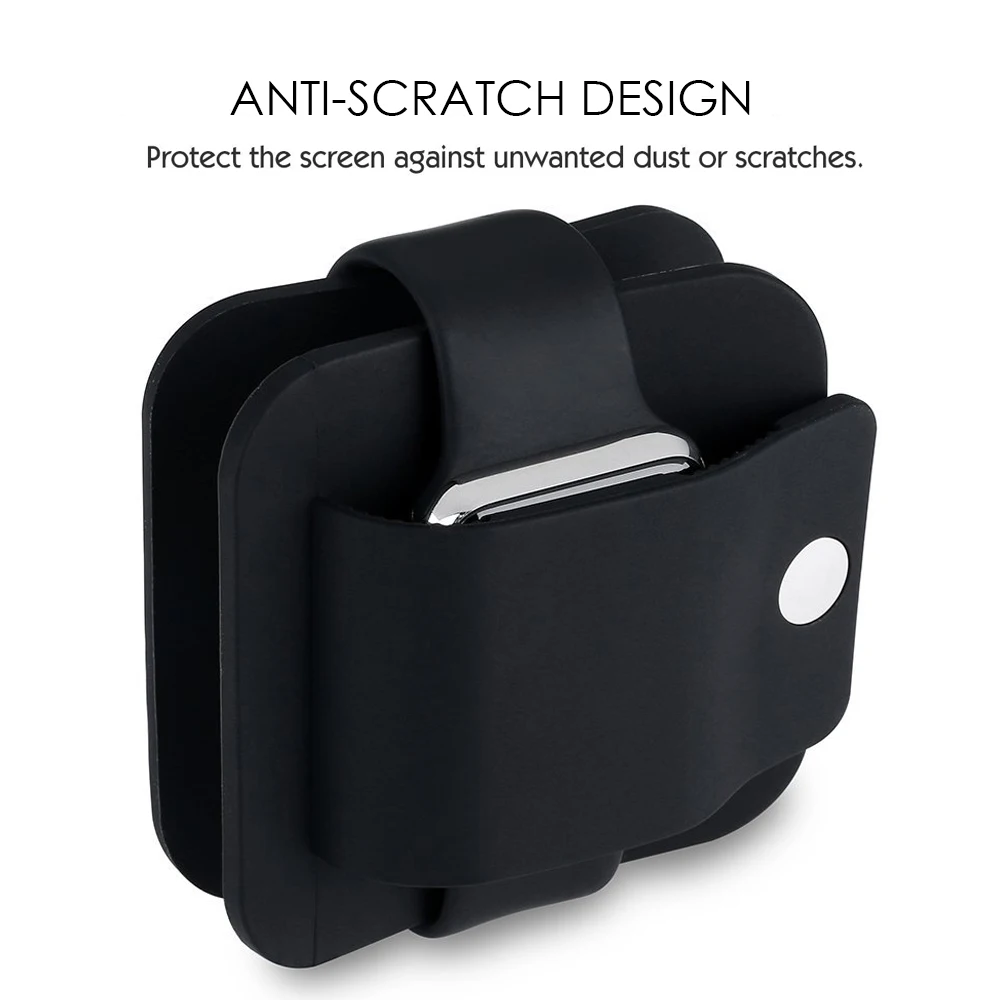 Силиконовый зарядный кабель для Apple watch 4 3 2 1 подставка намотки док станции