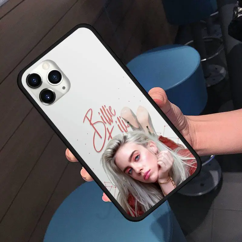 

fashion Avocado Billiee-EiLISH color Phone Case for iPhone 11 12 pro XS MAX 8 7 6 6S Plus X 5S SE 2020 XR shell cover funda