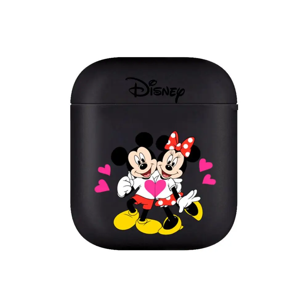 Счастливые чехлы из мягкого силикона Happy Disney Mickey Minnie Mouse для Apple Airpods 1/2 защитный блютус-наушниковый чехол Appl.