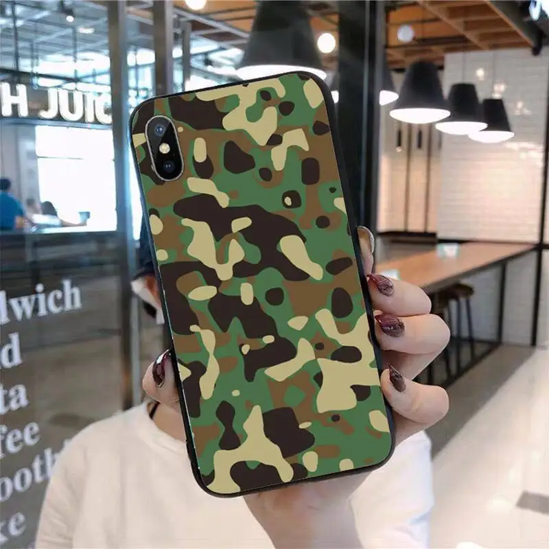 

Camo military Army Phone Case for iPhone 11 12 pro XS MAX 8 7 6 6S Plus X 5S SE 2020 mini