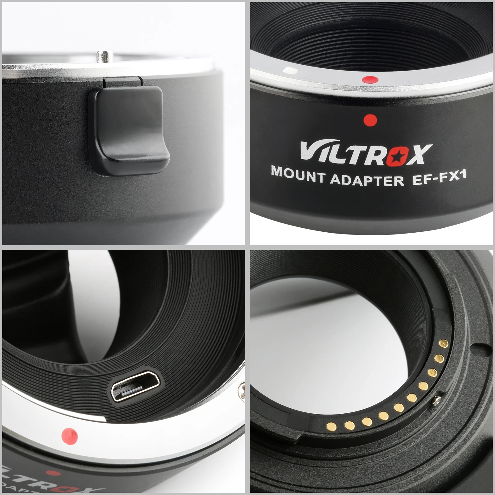 VILTROX EF-FX1 кольцо-адаптер с автофокусом для объектива USM Canon EFEF-S объектив ЖК-дисплея с подсветкой FujiFilm Fuji X Крепление X-T2 X-T10 X-A5 X-A10 X-PRO Камера (art.: 3920b5ca1a556) - 3920b5ca1a556