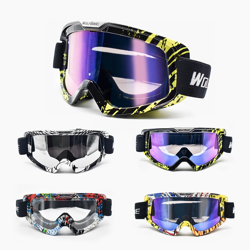 

WOSAWE Ski Goggles UV400 Anti-fog Big Ski Mask Glasses Skiing Snow Men Women Snowboard Cycling Motorcycle Goggles