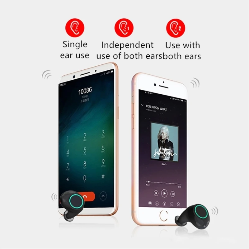 Vitog S7 5 0 Bluetooth наушники TWS бинауральные HIFI стерео беспроводные с микрофоном и