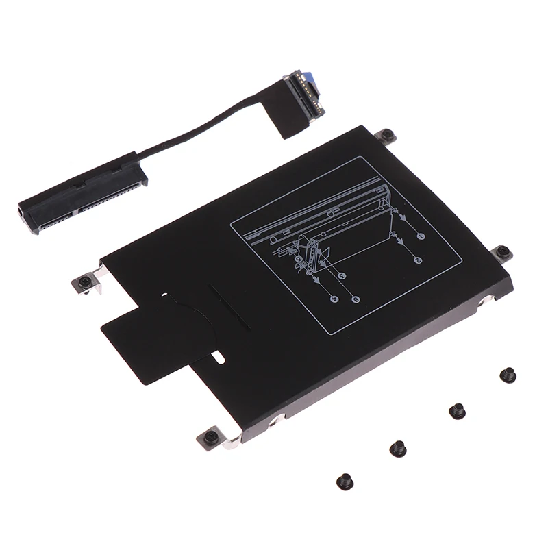 

Hard Drive Caddy Bracket & HDD Cable Connector For HP 640 645 650 655 G1 G2
