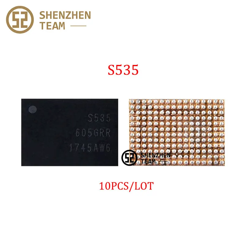 

SZteam 10Pcs/Lot PMIC S535 For Main Power IC SAMSUNG S7 S7edge G935F G935 G930F Integrated Circuits BGA Chip Replacement Parts