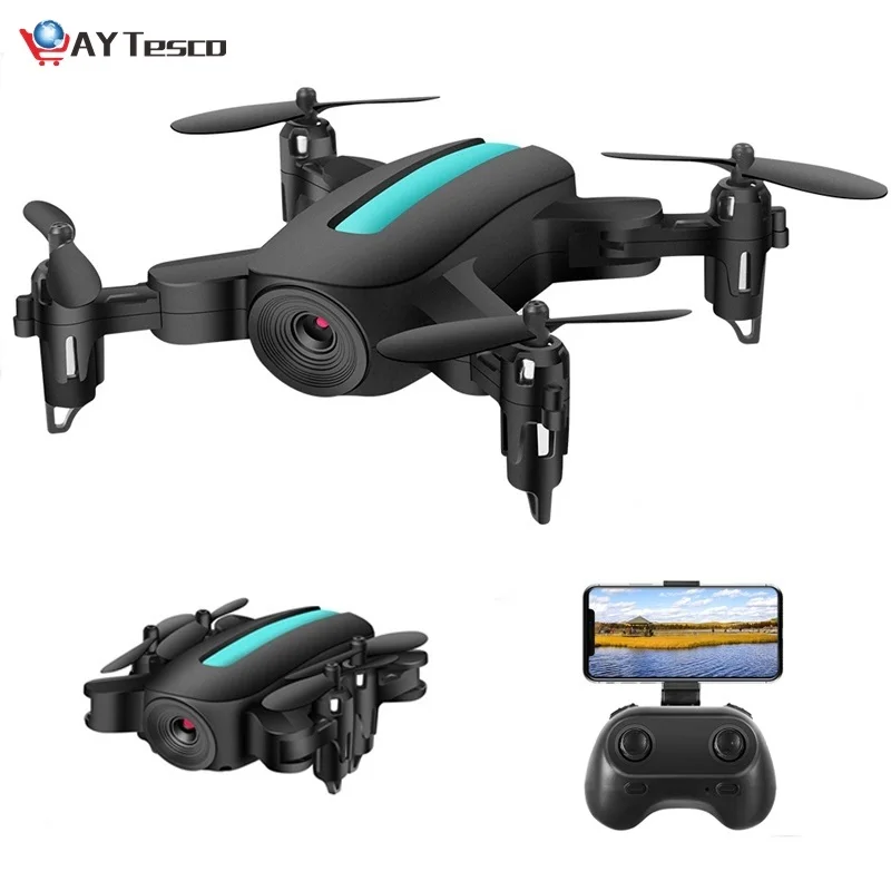 

New A2 Drone 1080P HD Camera WIFI FPV Altitude Hold Aerial Live Video Dron Foldable Quadcopter Durable Rolling 360° RC Drones