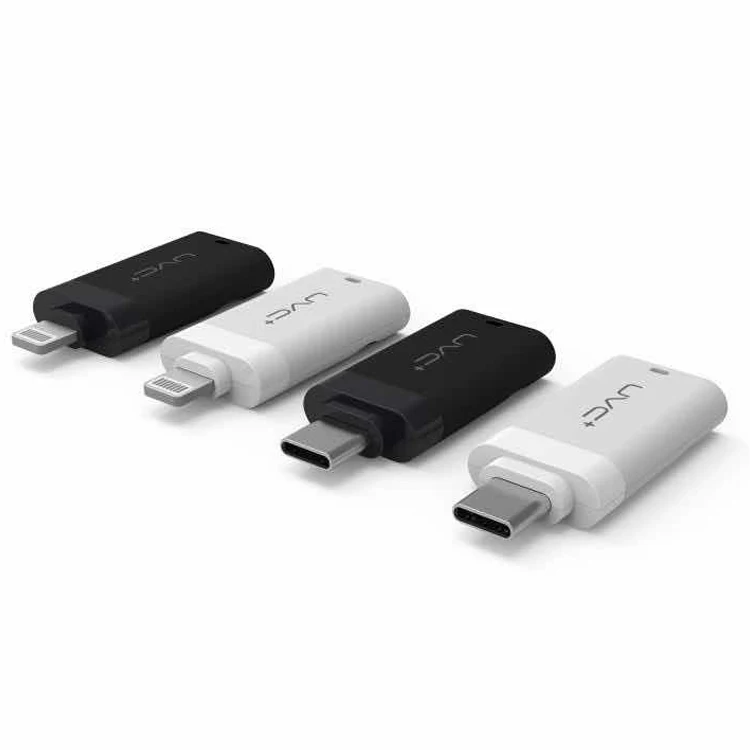 Портативный УФ стерилизатор светильник для Тип C IOS 8Pin мобильный телефон UVC лампа
