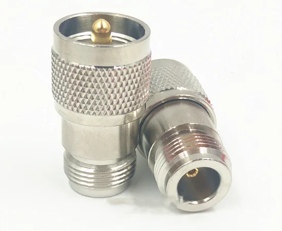 2pcs UHF PL259 PL-259 Male Plug to N Type Female Jack RF Connector Adapter