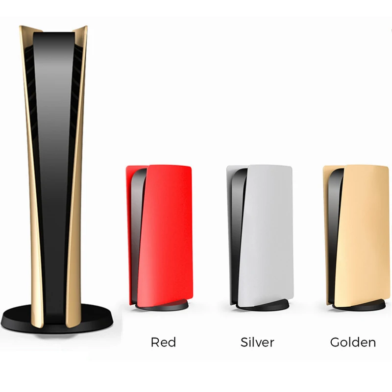 

NEW Anti-Scratch Plastic Skin Case For PS5 Console Replacement Plate Protective Hard Cover Shell For PS5 DE Version Console