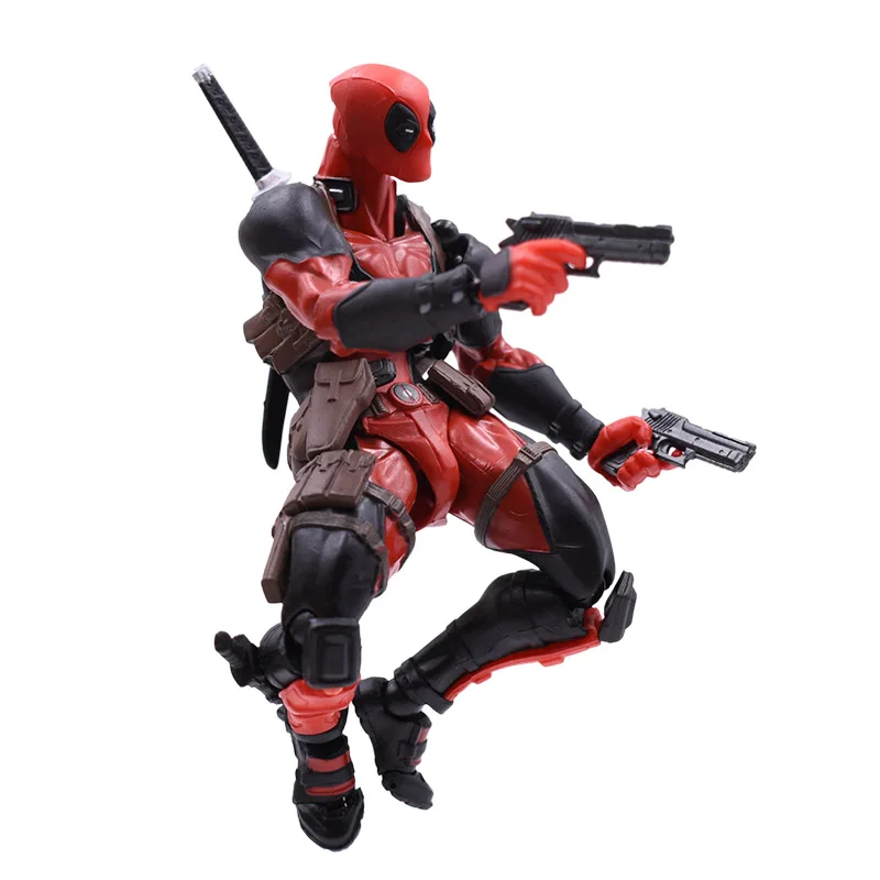 X men Super Hero Amazing Yamaguchi Deadpool фигурка ПВХ фигурка Коллекционная модель Рождественский подарок игрушка для детей