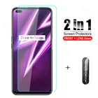 Защитное стекло для объектива камеры OPPO Realme 6 Pro, закаленное, 2 в 1
