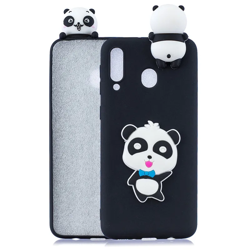 C 3D единорога панда Cat Чехол с принтом "кактус" для Coque samsung Galaxy A10S A20S A30S A50S A10 A20 A20E A30 A40 A50 A70 A51 A71 чехол Funda - Цвет: C