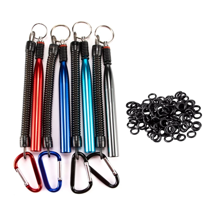 

Reaction Tackle Wacky Worm Rig Tools Kit with 100 O-Rings for Baits Lures Fishing Accessories