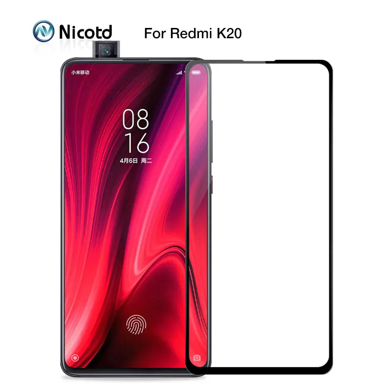 Оригинальное закаленное стекло из закаленного стекла для Redmi K20 nicodd полное