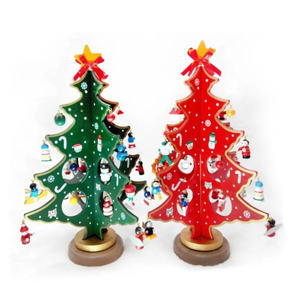 Рождественские деревянные декорации Рождественская елка производство