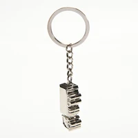 new truck keyring simulation mini metal key ring keychain 3d cute creative gift
