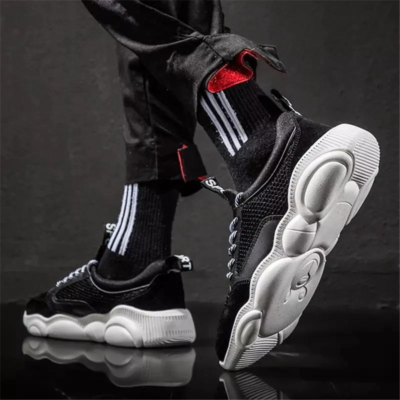 2019 мужские кроссовки повседневная обувь на шнуровке Мужская для взрослых