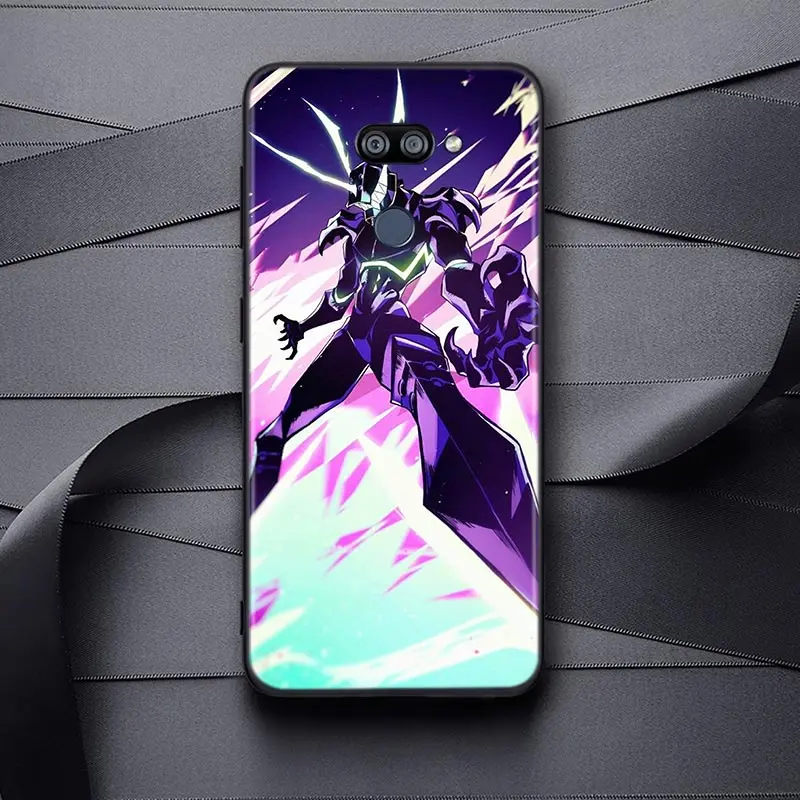 

Tengen Toppa Gurren Lagann For LG K22 K71 K61 K51S K41S K30 K20 K50S K40S Q60 V60 V50 V40 V35 V30 G8 ThinQ Black Phone Case