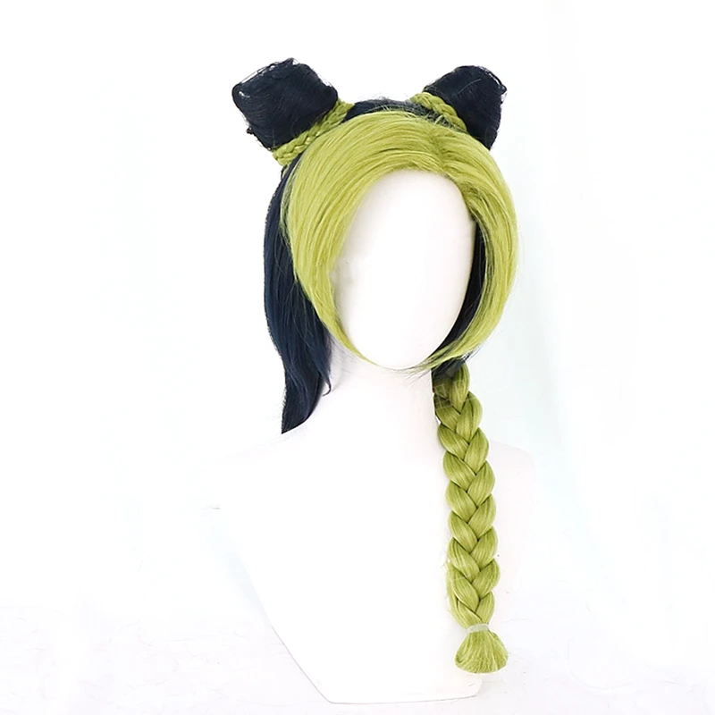 Парик JOJO/Jolyne Cujoh из аниме Невероятные приключения Джоджо для унисекс Хэллоуин
