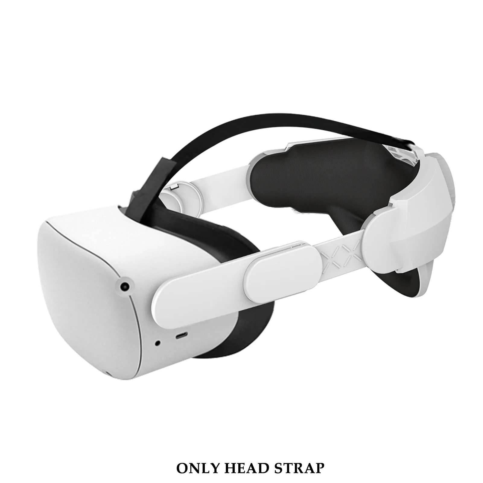 

For Oculus Quest 2 Elite Adjustable Head Strap Increase Supporting Improve Comfort-Virtual For Oculus Quest 2 VR Accessories