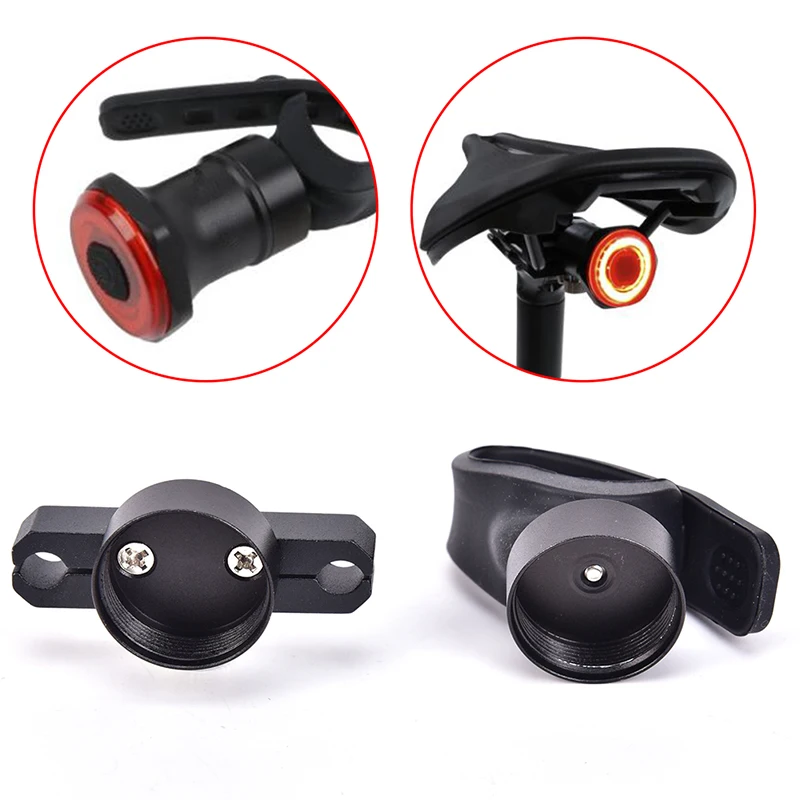 

1Pc Black Bike Bicycle Taillights Holder Xlite100 Sensor Lights Bracket Rear Lights Support