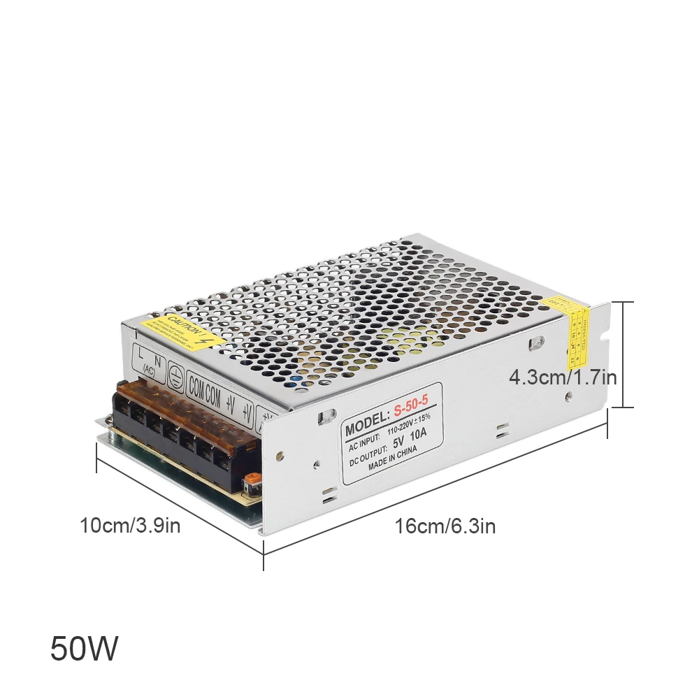 DC5V 2A 70A светодиодные Трансформаторы освещения 10 Вт 350 Светодиодный драйвер
