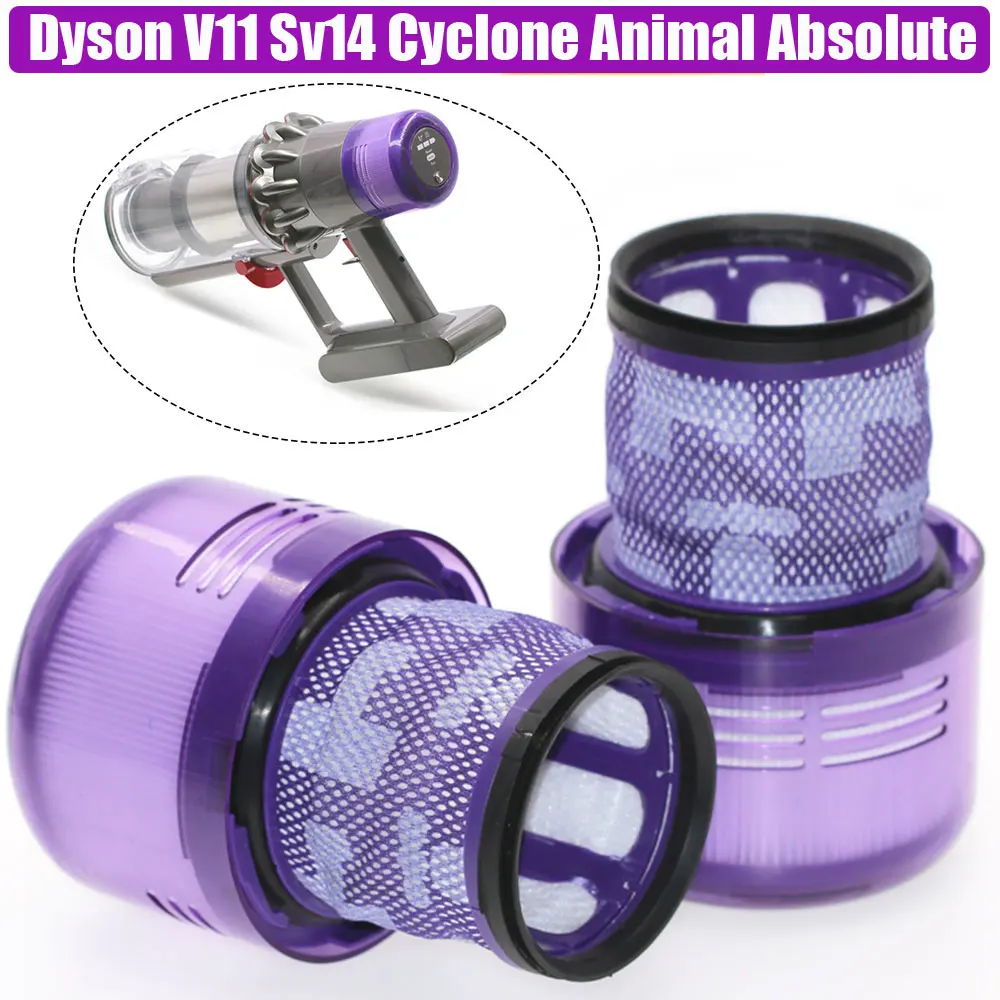 Моющийся большой фильтр для пылесоса Dyson V11 Sv14 циклонный абсолютно чистый