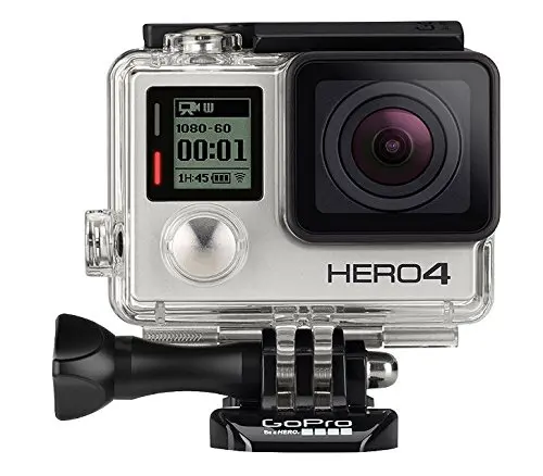 Экшн-Камера GoPro HD Hero 4 black с двойным зарядным устройством водонепроницаемая 4K |