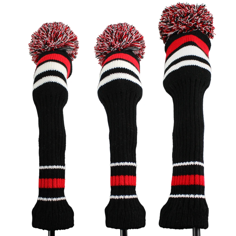 3 шт./комплект шерстяные Чехлы для гольфа|fairway woods head|golf club head coversclub heads |