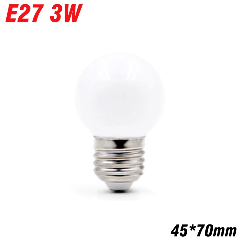 E27 3W 220V Bombilla светодиодный светильник E27, реальная мощность, 3 Вт, 6 Вт, 9 Вт, 12 Вт, 15 Вт, 18 Вт, 20 Вт, 220 В, светильник-свеча E14, высокая яркость, лампада, светодиодный светильник - Испускаемый цвет: E27 3W 220V