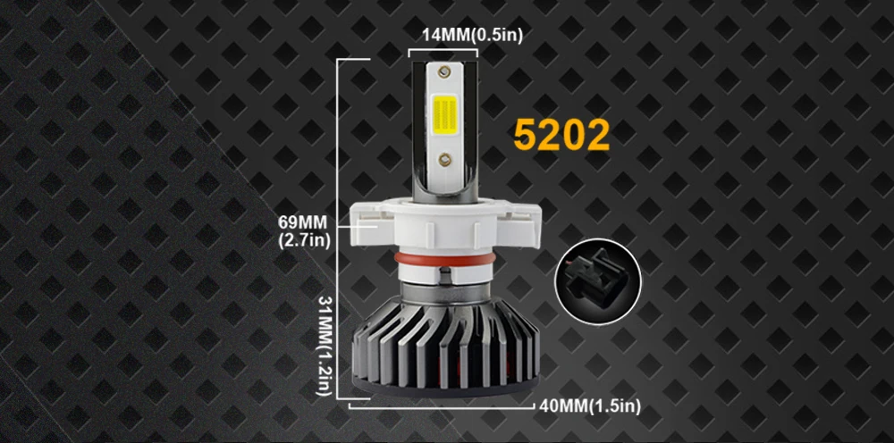 GEETANS H7 H4 светодиодный фар автомобиля H1 H3 H8 H11 светодиодный 9005 HB4 9006 HB5 HB3 HB2 9003 9004 9007 Автомобильный свет лампы 6500K с can-bus