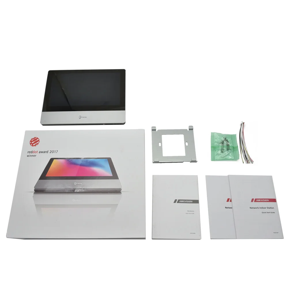 Оригинальный комплект внутренней связи Hikvision 2 Мп Стандартный сенсорный экран POE