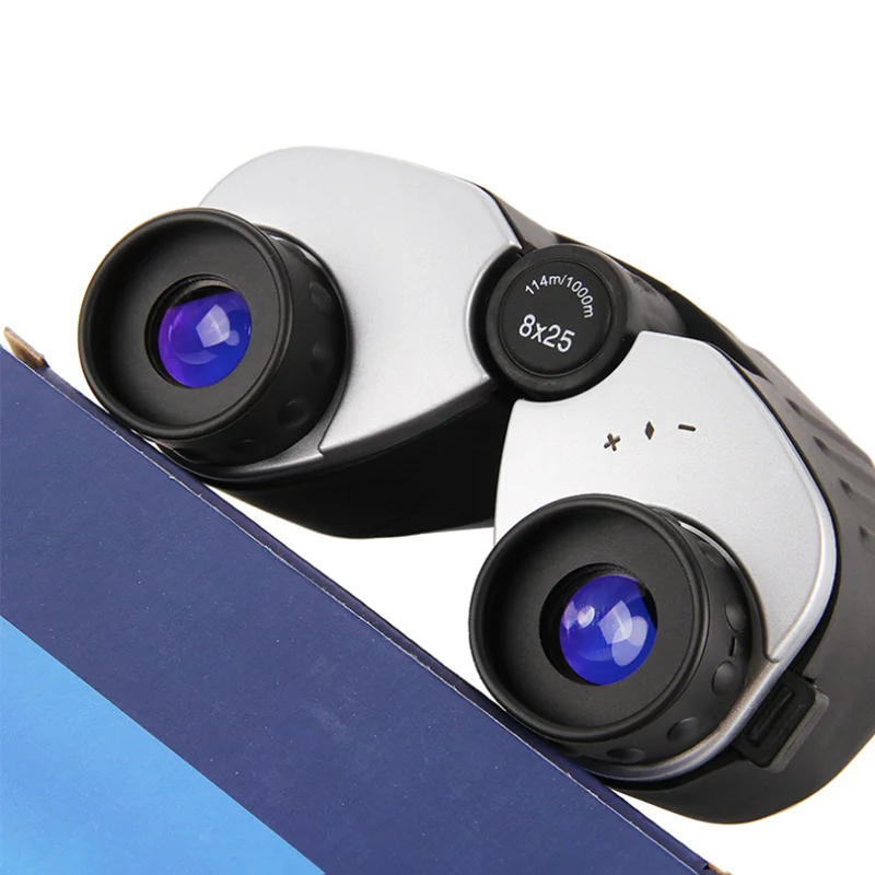 

Portable 8X25 outdoor low light night vision binoculars hot sale binoculars high power HD waterproof binoculars