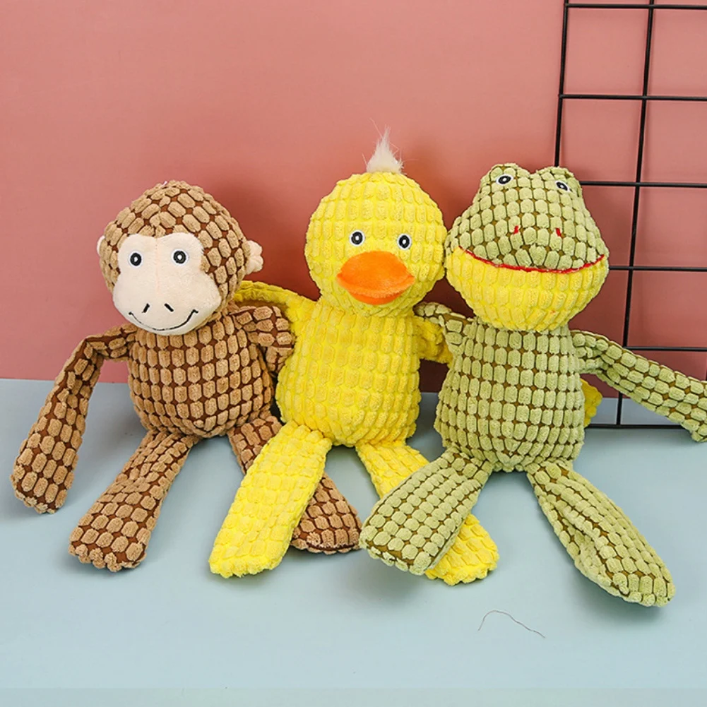 

Плюшевая игрушка для чистки зубов для маленьких и средних собак и кошек