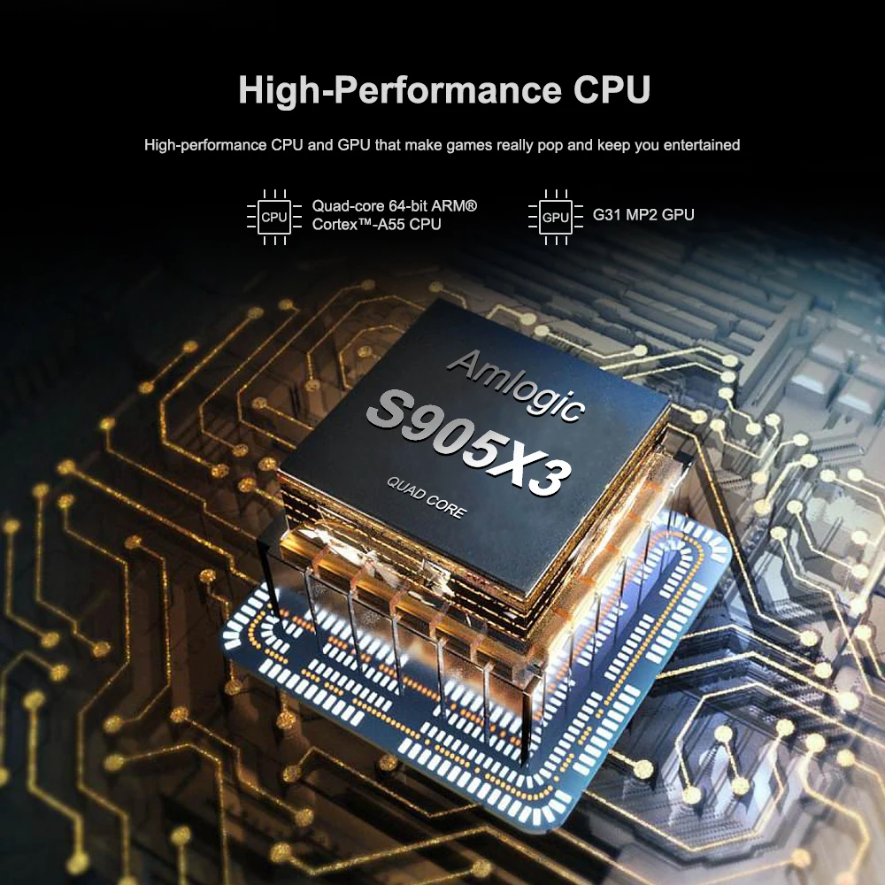 ТВ приставка Mecool KM1 S905X3 Adnroid 10 0 4 Гб ОЗУ 64 ПЗУ голосовое управление поддержка Youtube 4K