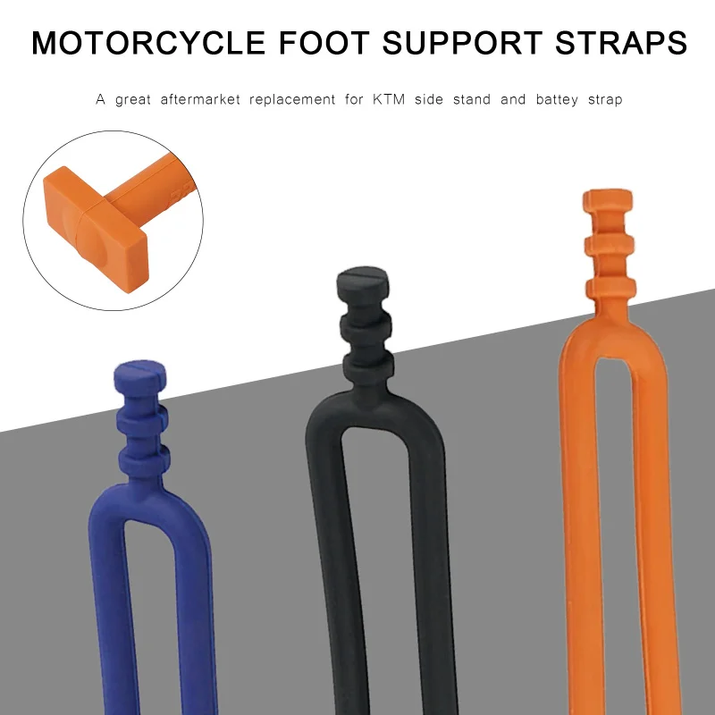 

Rubber Kickstand Side Stand Strap for KTM EXC XCF XC XCFW EXCF XCW TPI Six Days 125 250 350 450 500 300 1998-2020 2019 2018 2017
