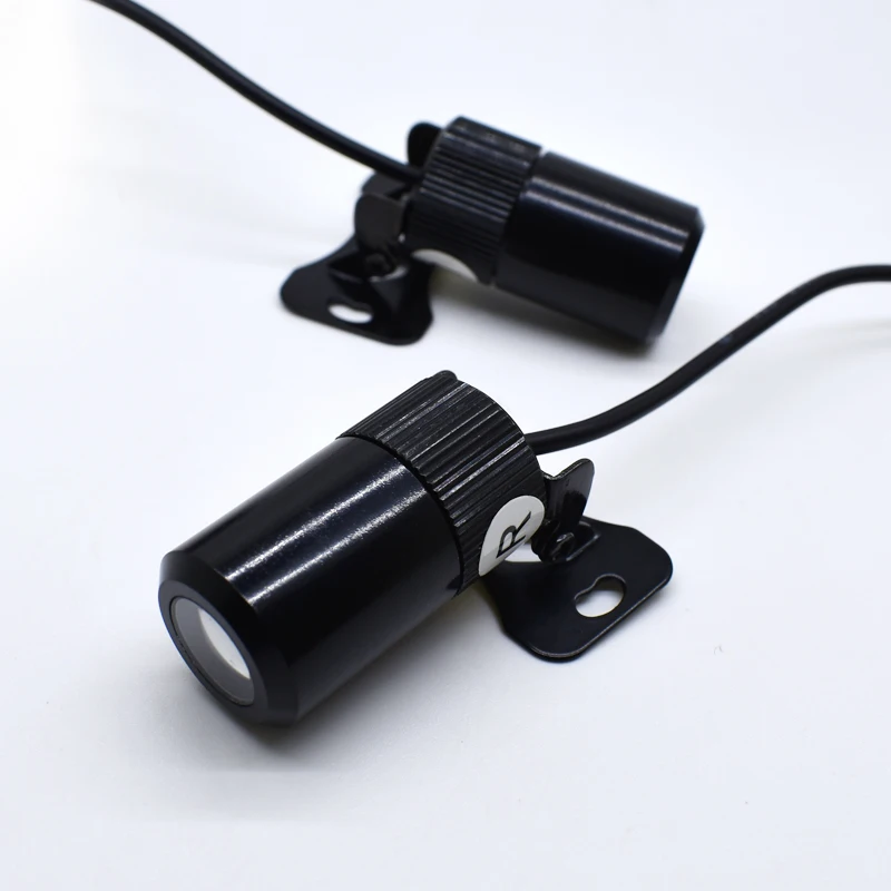 

M2 Ice Blue/Red/White Motorcycle LED Wing Door Lamp Shadow Projector Light