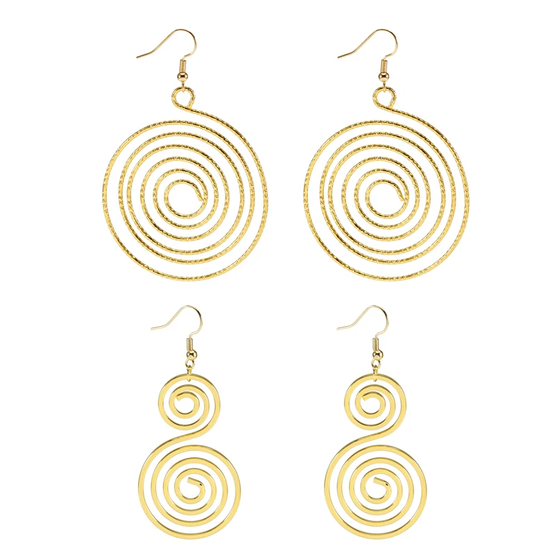 Богемные этнические индивидуальные круглые искусственные увеличенные